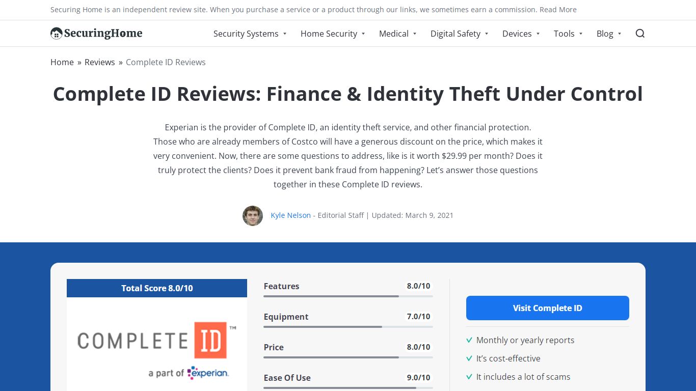 Complete ID Reviews: Is It Worth the Investment in 2021? - SecuringHome