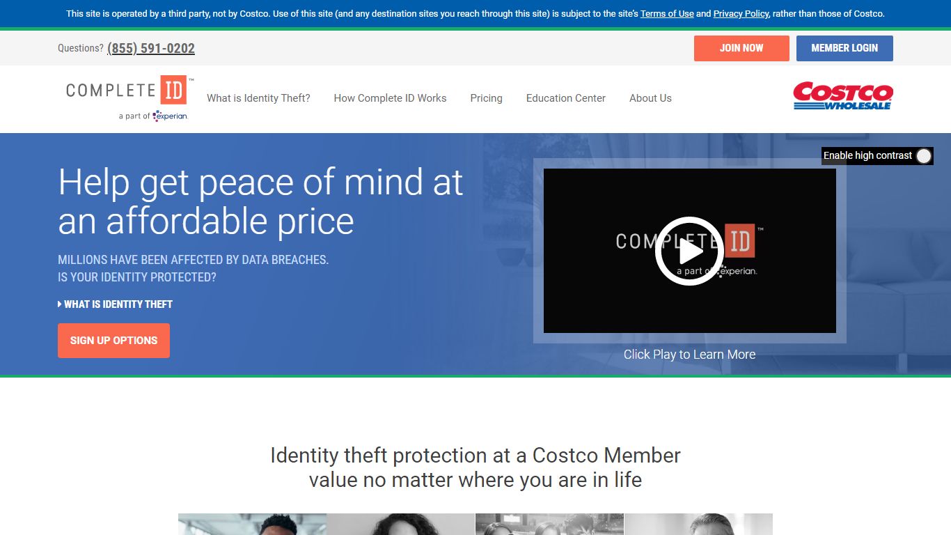 Complete ID - Identity Theft Protection & Credit Monitoring for Costco ...